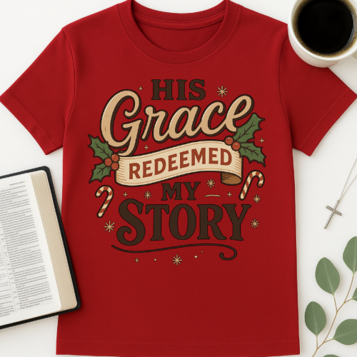 His Grace Redeemed My Story T-Shirt