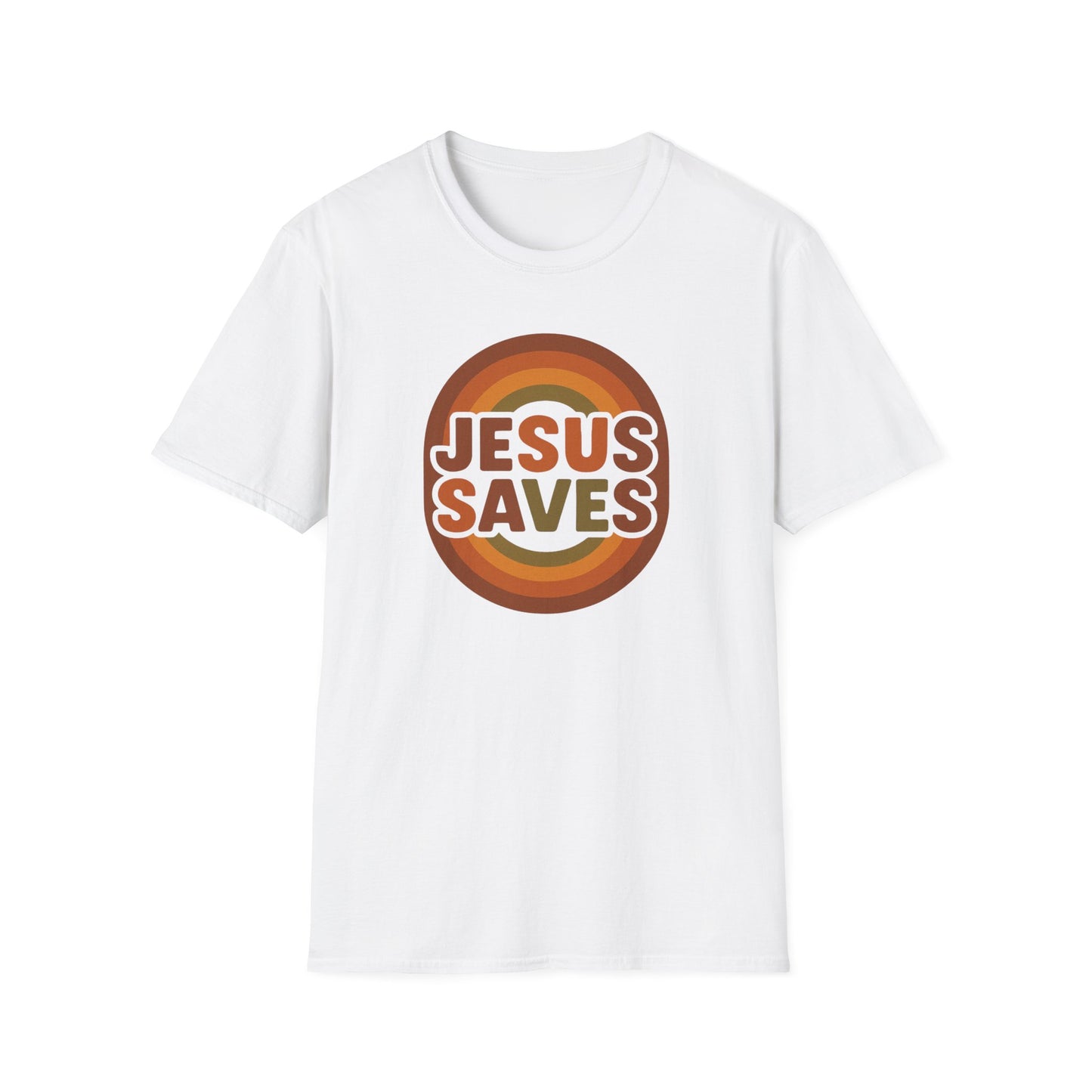 Retro Jesus Saves T-Shirt