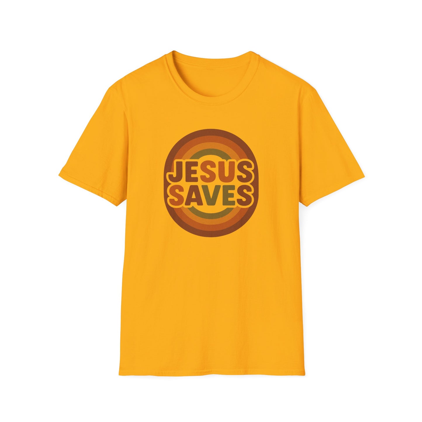Retro Jesus Saves T-Shirt