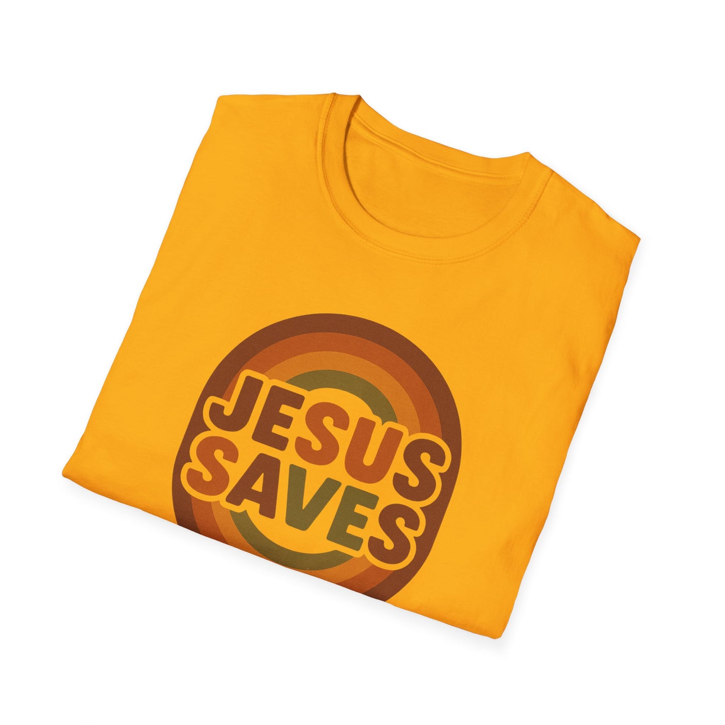 Retro Jesus Saves T-Shirt