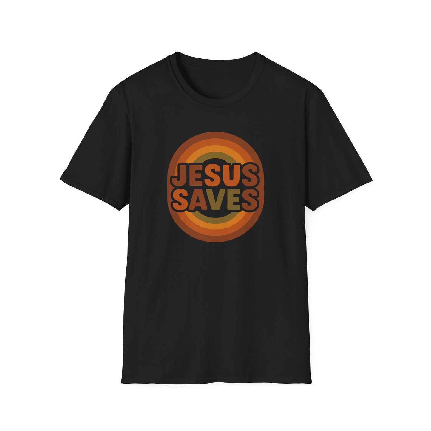Retro Jesus Saves T-Shirt