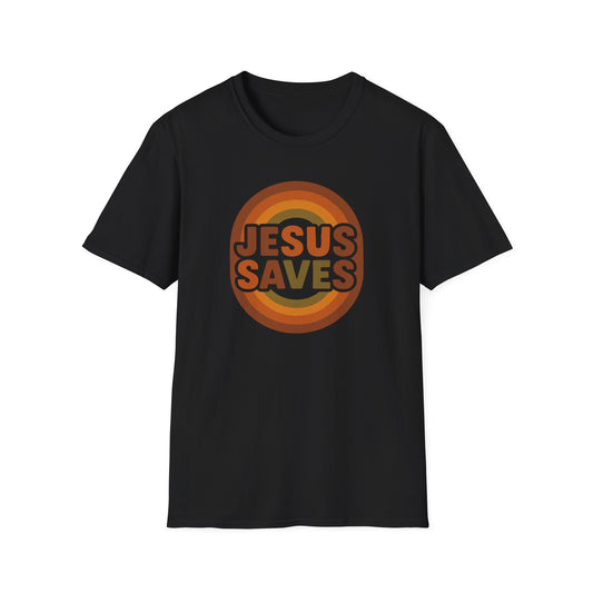Retro Jesus Saves T-Shirt