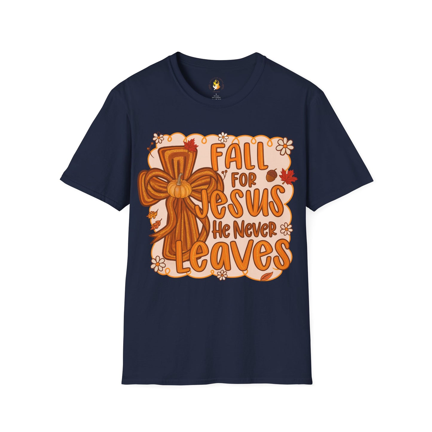 Jesus Never Leaves T-Shirt