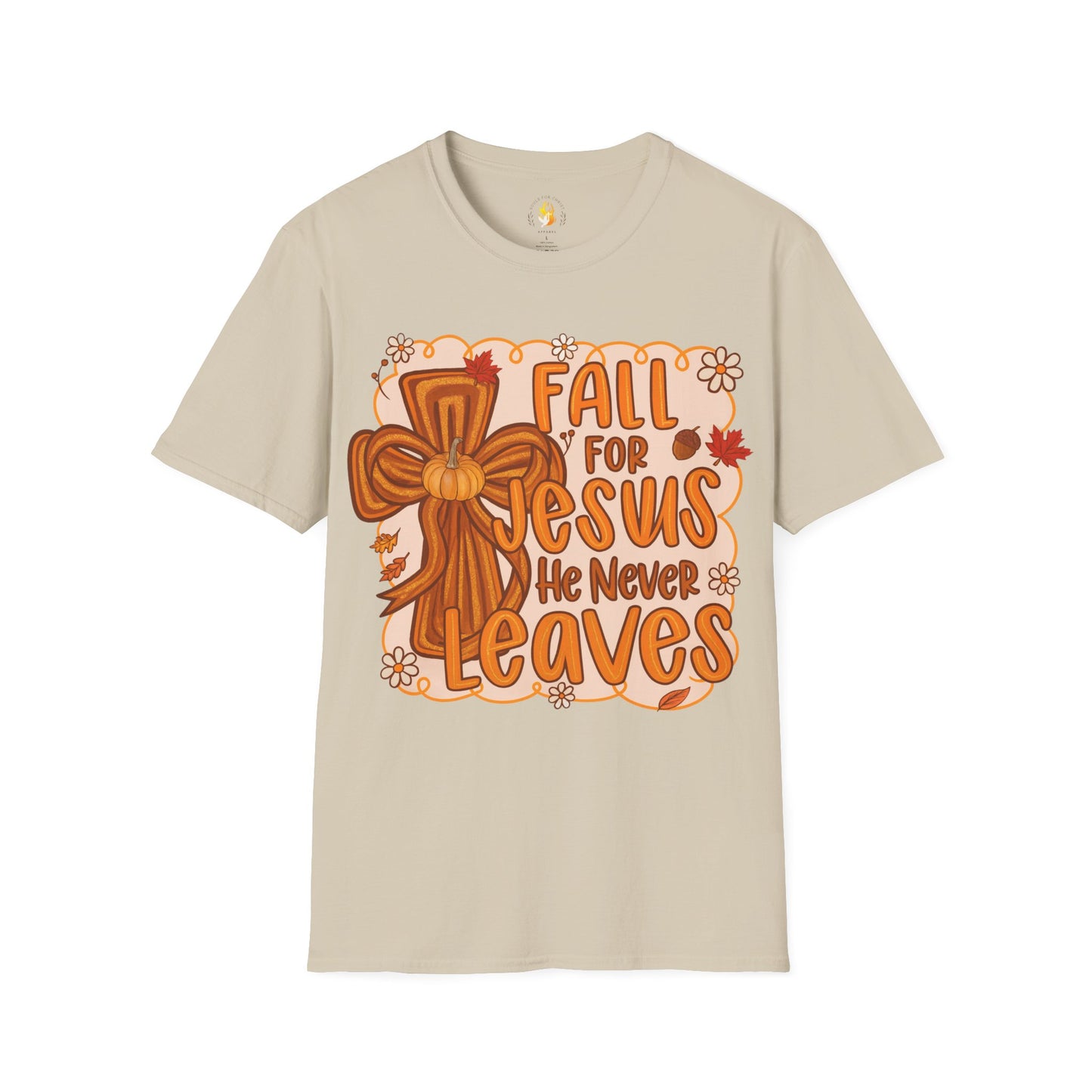 Jesus Never Leaves T-Shirt