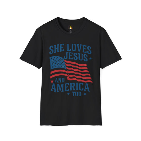 Jesus And America T-Shirt