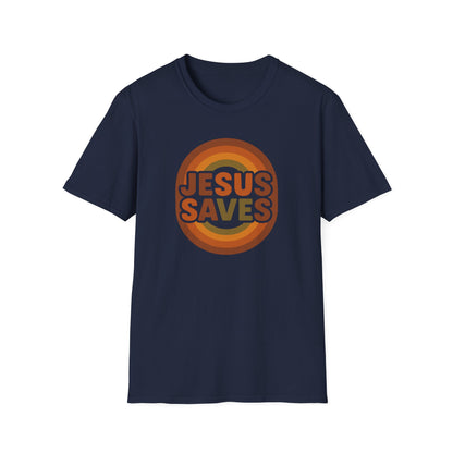 Retro Jesus Saves T-Shirt