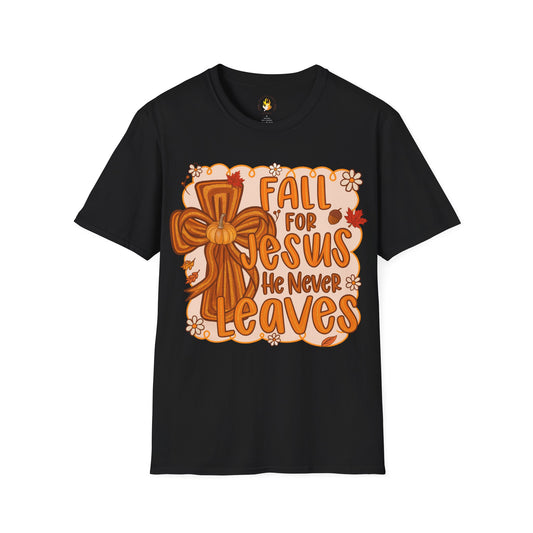 Jesus Never Leaves T-Shirt