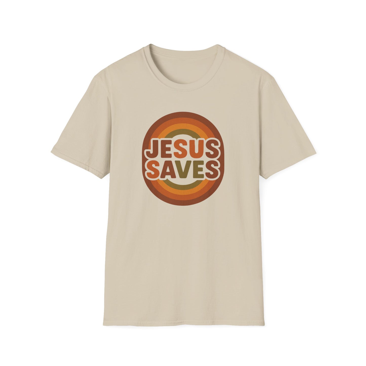Retro Jesus Saves T-Shirt