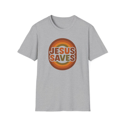 Retro Jesus Saves T-Shirt