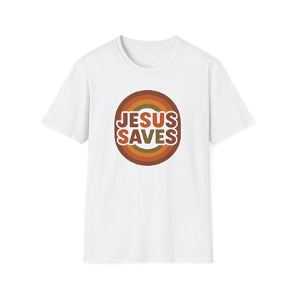 Retro Jesus Saves T-Shirt