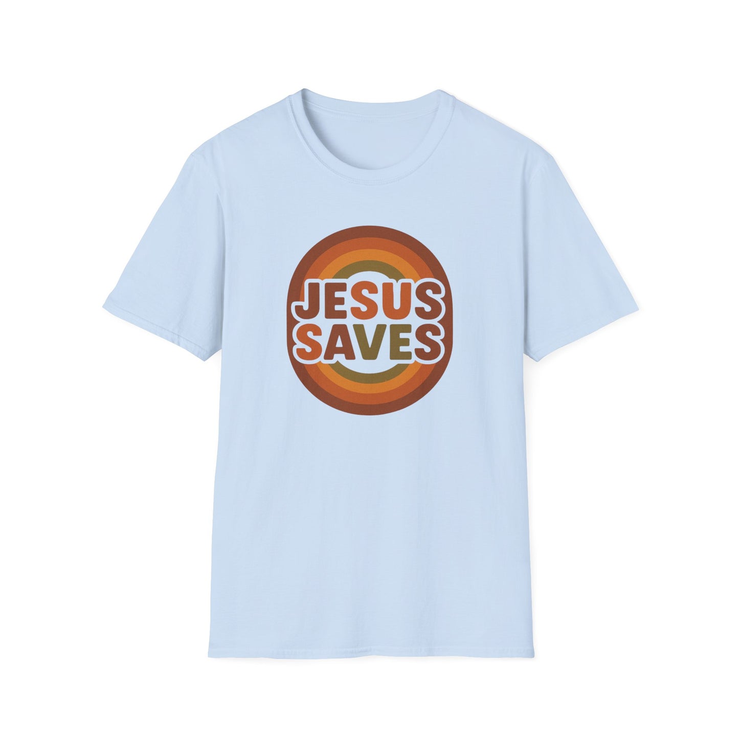 Retro Jesus Saves T-Shirt